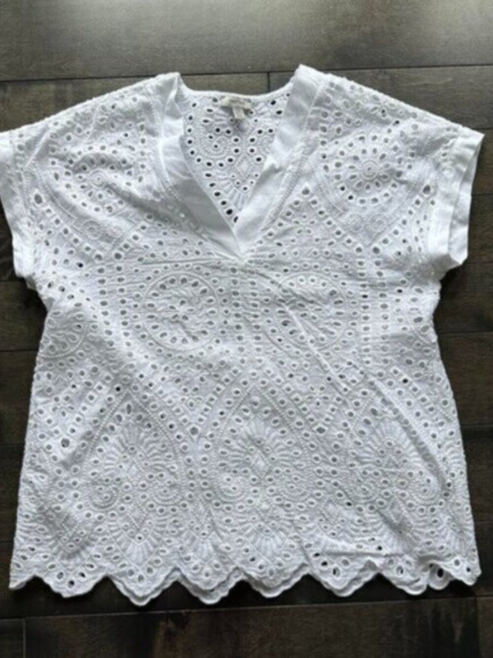 Tristan Eyelet Blouse